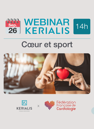 Inscrivez-vous au webinar sur le thème « Cœur et Sport » !