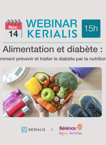 Participez au webinar « Alimentation et diabète » 