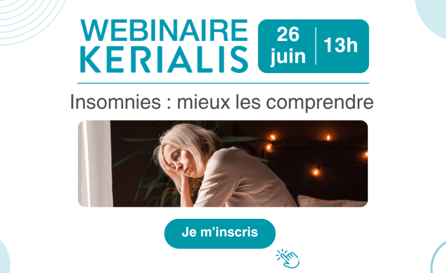 Participez au webinaire « Insomnies : mieux les comprendre »   