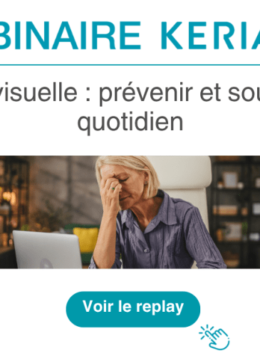 Regardez le replay : webinaire sur la fatigue visuelle