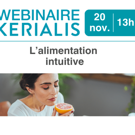 Participez au webinaire “L’alimentation intuitive”