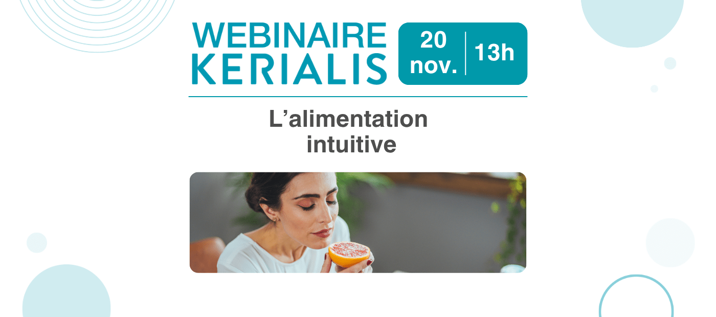 Participez au webinaire “L’alimentation intuitive”